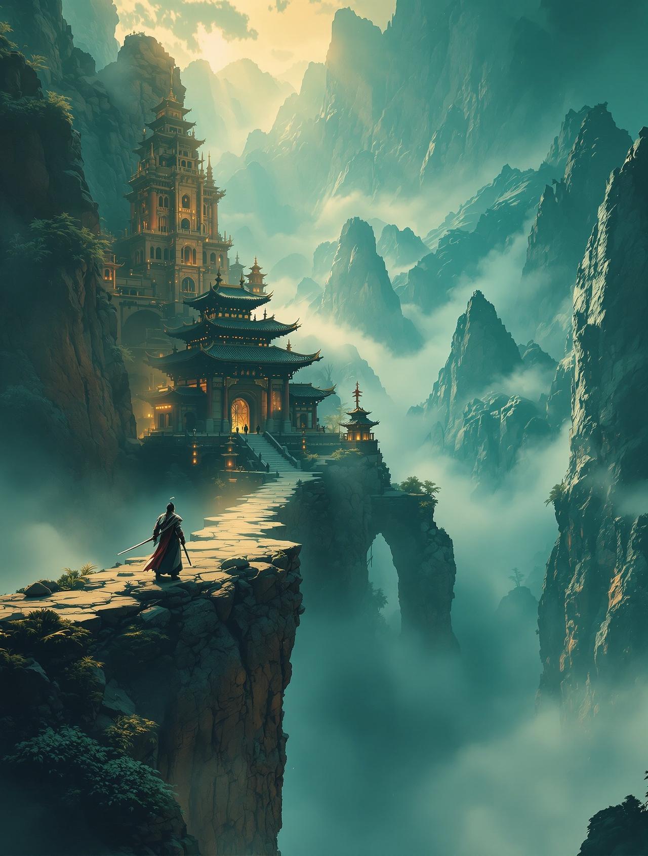 亚瑟影院作品《江湖夜雨》海报